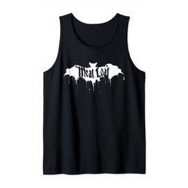 Meat Loaf Bloody Bat Logo Tank Top