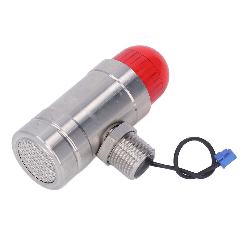 G1/2 Thread Sound Light Alarm Lamp Stainless Steel Waterproof Anti