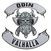Odin Valhalla Large Iron ON SEW ON Embroidered Patch Set