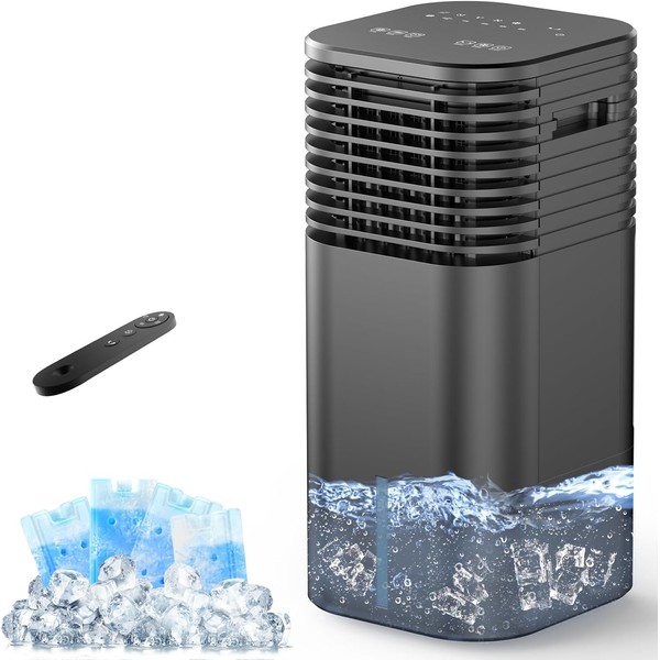 Windowless Portable Air Conditioner, 15H Timer & 120°Oscillation, 3-IN-1 Portable