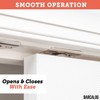 Ball Catch Door Hardware for Closet or Cabinet, Satin Nickel