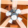 GRIRIW Ceiling Fan Covers 5pcs Replacement Arms for Ceiling Fan