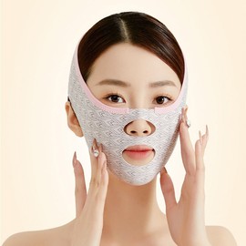 Jibrowa 3D Wrinkle Management Facial Correction Lifting Face Compression Mask / 지브로와 3D 주름 관리 안면 교정 리프팅 페이스 압박 마스크
