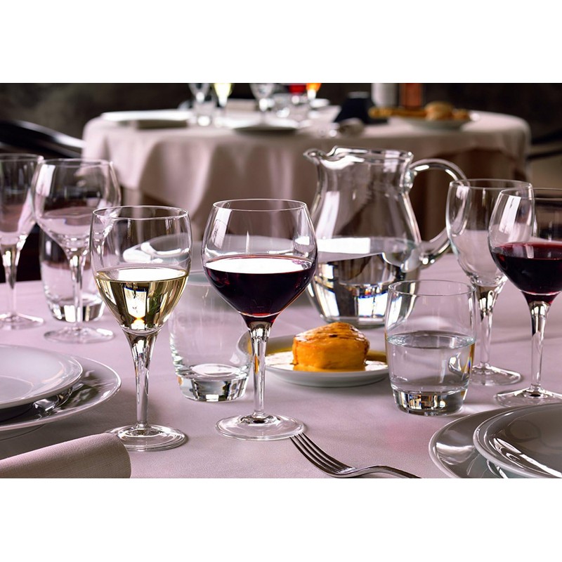 Luigi Bormioli Set of 4 Michelangelo Mastrepiece Wine Glasses, 8-Oz.