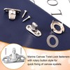 Pndeyo 15 Set Marine Grade Twist Lock Fasteners, Rustproof Turn
