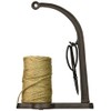 Abbott Collection Cast Iron Twine/String Spool Holder with Scissors, Dark
