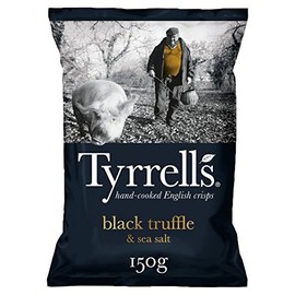 Tyrrells Black Truffle & Sea Salt 150g
