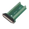 DB37 Breakout Connector Terminal Board Straight PCB Insulated Anti Interference