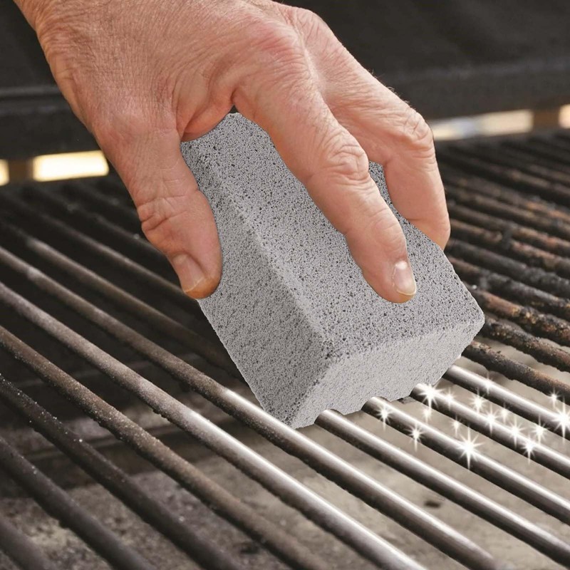 SEUNMUK 10 Pack Grill Stone Cleaning Brick Block, 3.9x2.8x1.6 Inch