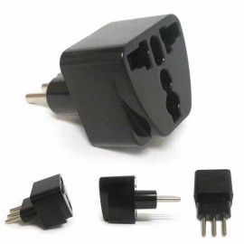 Generic 12 X   Universal to Italian Travel Power Plug Adapter  Power Convert  3 Pin Type