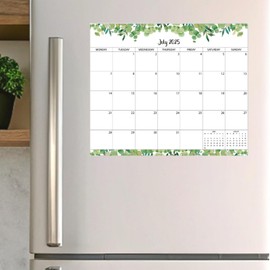 Fridge Calendar Magnetic 2025,Magnetic Calendars for Fridge from July 2025 to Dec 2026,18 month Fridge Calendar UK,Tracking Events and Appointments,Tear-Off Pages,30x25 CM