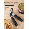 Manual Can Opener, Handle for More Comfortable Grip, Hand Can