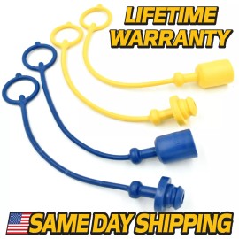 HD Switch (4 Pk) Hydraulic Dust Plug & Cap Set fits Parker Pioneer 1/4" 4010-T6, X4010-T6