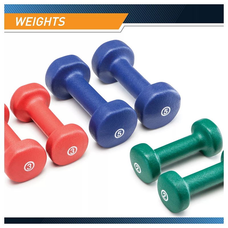 Marcy Neoprene Dumbbell Set