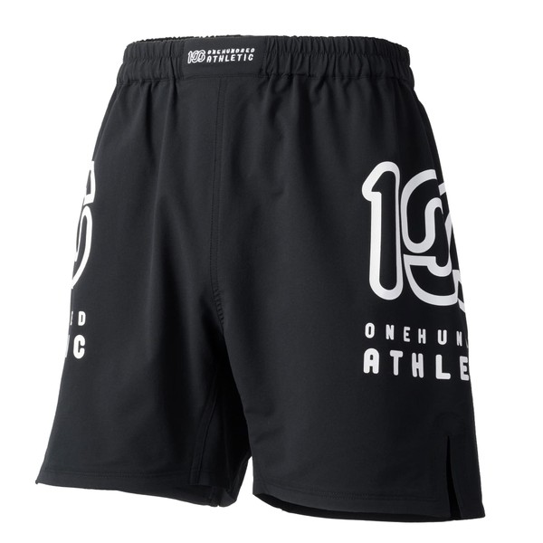 OneHundred ATHLETIC 100A DRY GRAPPLE SHORTS *3G Type-C, Black