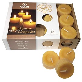 (Pack Of 5) Wood-knit-bee - 18 Tealights - TL18 - (18lights)