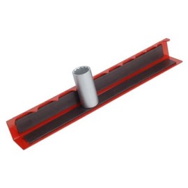 Neilsen CT1905 1/2in Drive Magnetic Socket Rail: Secure Socket Organizer for Workshop and Garage