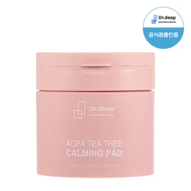 Dr. Deep (현대Hmall)닥터딥 아크파 티트리 진정패드 60매 (Hyundai Hmall) Dr. Deep Arcpa Tea Tree Soothing Pad 60 Sheets