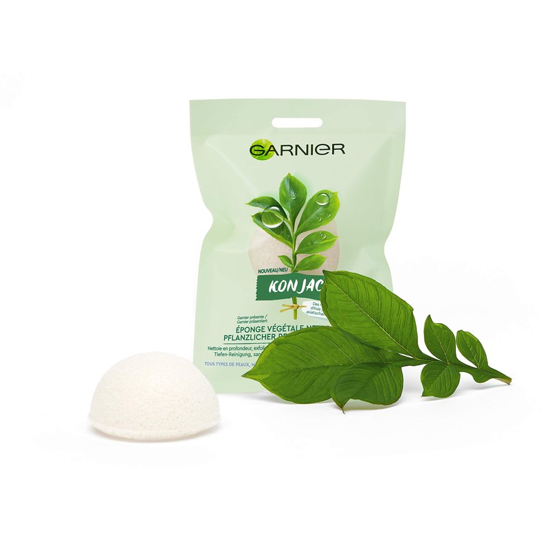 Garnier Face Scrub Konjac Sponge Pimples Remove Pimples Konjac Herbal