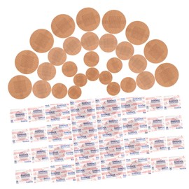 Outanaya 80PCS Round Bandages Breathable Flexible for Fingertips Durable Outdoor Travel Essentials Comfortable Protection with Optimal Fit for Skin Irritation Relief