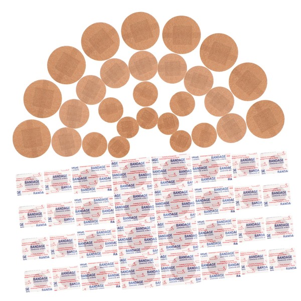 Outanaya 80PCS Round Bandages Breathable Flexible for Fingertips Durable Outdoor