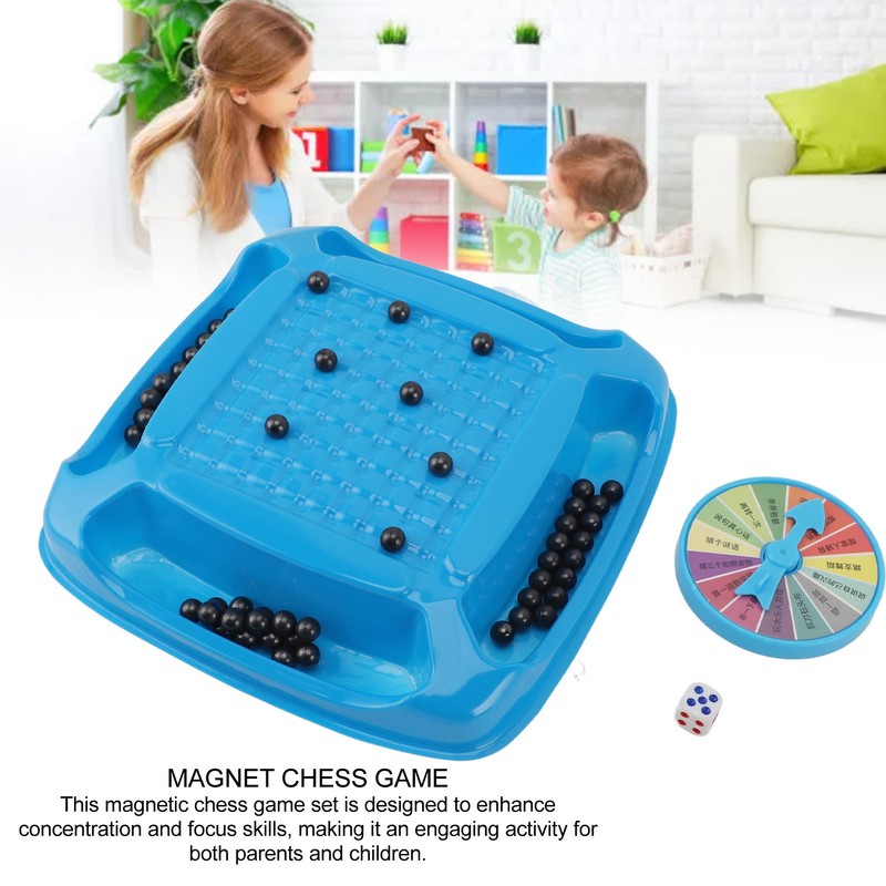 Magnetic Chess Strategy Game Multiplayer Magnet Board Game Table Top