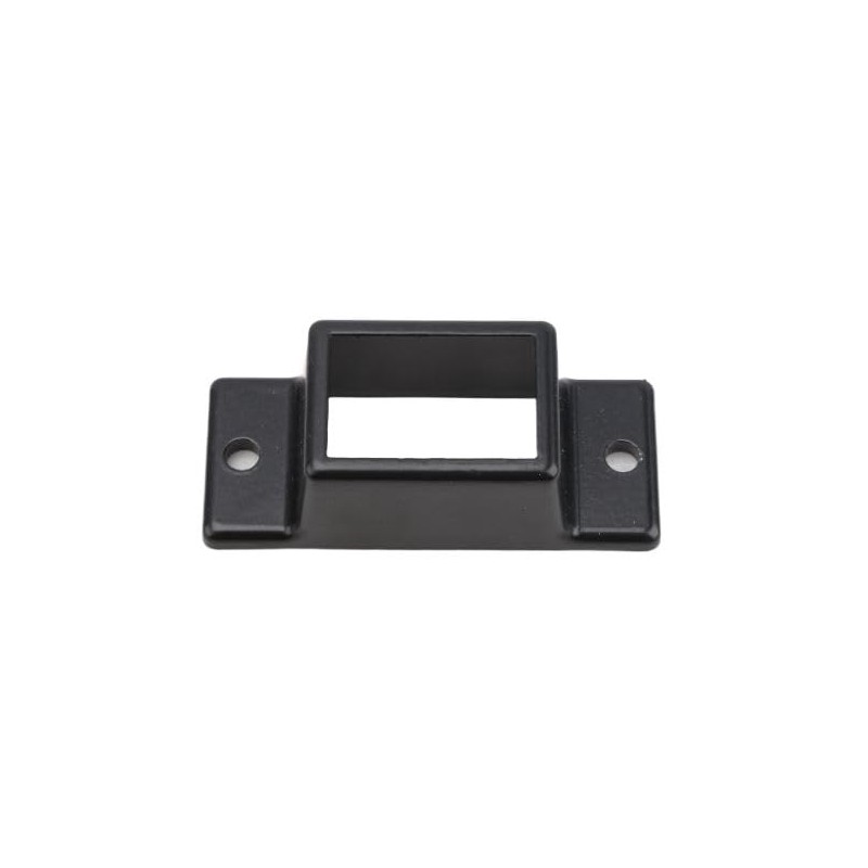Plum Fittings Aluminum Fence Standard Wall Mount 1" x 1