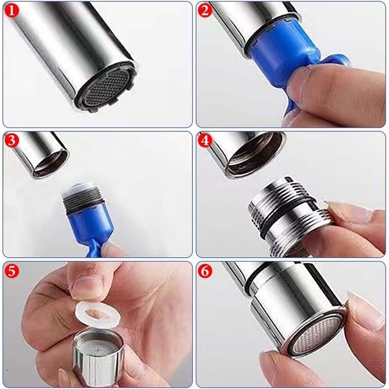 17pcs Faucet Aerators, Faucet Cache Aerators with Faucet Aerator Removal