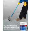 Xmntdo Polyurethane Waterproof Coating 2 Gallon, Light Gray, Multi-Surface Crack
