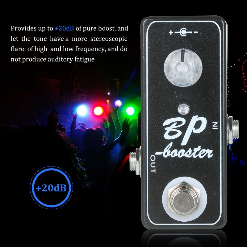 MOSKY Audio Mini Guitar Pedals BP Booster Clean Boost Effect