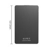 Laroal Portable External Hard Drive Enclosure USB3.1 Hard Drive Enclosure