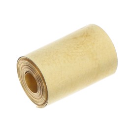 CHILDWEET 1roll Brass Foil Sheet Roll for Electrical Repairs and Craft Projects Wear-Resistant Thick Brass Strip for Grounding and Applications