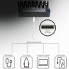 Shitanchao 9 Independent Ports USB AA/AAA/9V Fast Charger 8PCS NiMh/NiCd