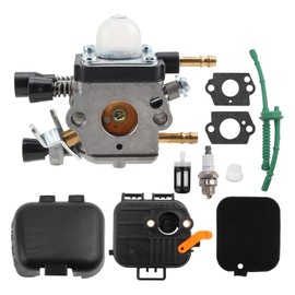 CARBBIA 4229 120 0606 Carburetor Compatible with Sthil Model BG55 BG85 BG45 BG46 BG65 BG46DZ BG55Z BG65DZ BG65Z Leaf Blower Parts with 4229-140-2801 Air Filter Back 4229-141-0501 Cover