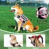 MOOGROU Service Dog Vest Harness and Leash Set+10 Patches,No Pull&Easy