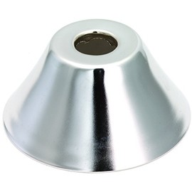 Plumb Pak PP99PC Deep Bath Flange, 1/2 in Tube X 5/8 in Od, Chrome Plated