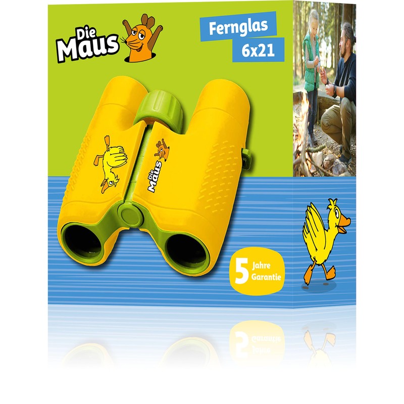 DieMaus Children's Binoculars 6x21 Duck