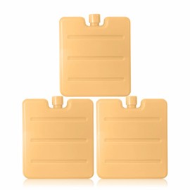 Freezer Blocks Mini Reusable Ice Brick Pack Freezer Cooler Blocks & Bag Long Lasting Cold Ice Pack Suitable Use Home Kitchen Camping Travel Picnic BBQS Cool Freezer Blocks Assorted Colors 100g (3pack)