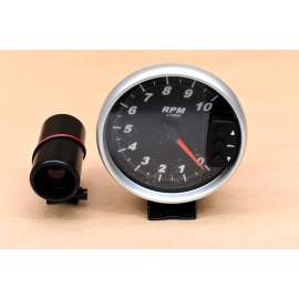 Marshall 3096 5" Memory Tachometer w/ Shift Light - Black DIal - 0-10,000 RPM