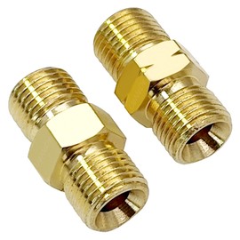 Uenede Welding Hose Extension Coupler, 9/16"-18 LH&RH for Oxygen Acetylene Torch Twin Hose Repair Adapter Set