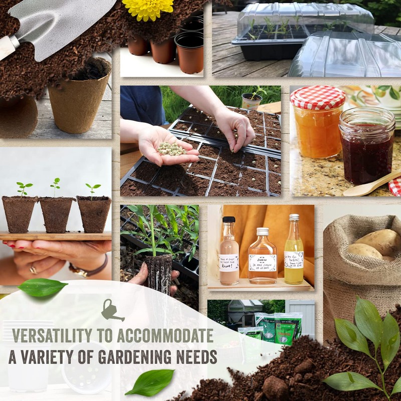 Nutley's Biodegradable Seedling Labels Plant Markers (Pack of 500)