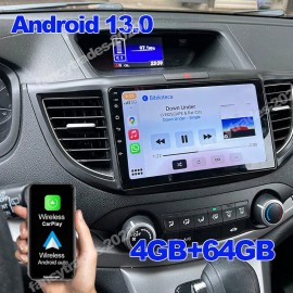 autoparts-maintenance-shop APPLE CARPLAY 4+64G ANDROID CAR STEREO RADIO GPS NAVI BT FOR HONDA CRV 2012-2016