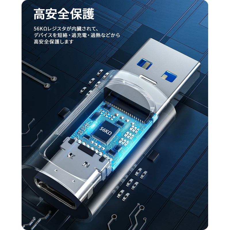 NIMASO NAD21D214 USB Type-C Converter Adapter (Set of 3) (USB