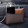 JEYODA Car Seat Side Storage Pocket, Small Organizer,PU Leather Multifunctional