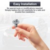 Screw Man Engine Air Filter Box Bolt Washer & Nut,