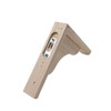 Antrader Solid Wall Mount Wood Shelf Bracket, 6 Inch Wooden