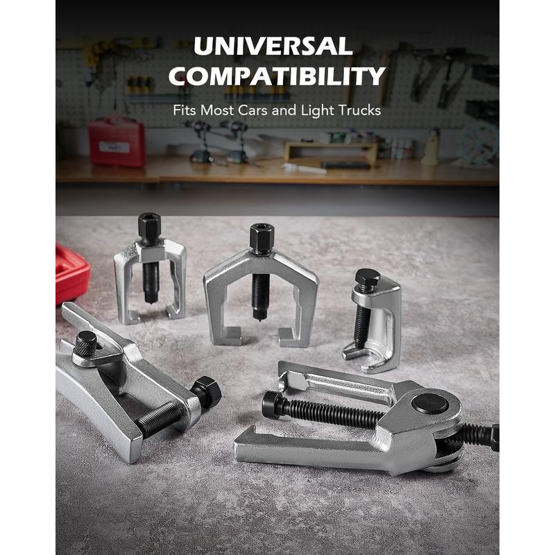 【Summer Tools】OMT 5-in-1 Ball Joint Separator, Pitman Arm Puller, Tie
