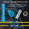 Heat Shrink Butt Wire Connectors, 100Pcs 16-14 AWG Blue Insulated
