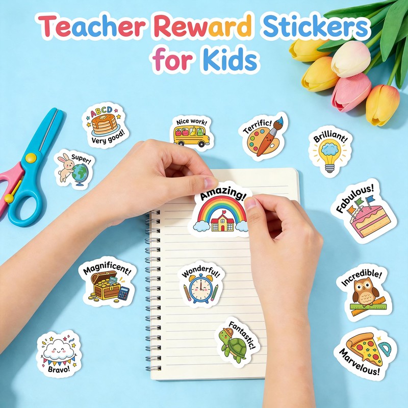 Classroom Must Haves - 480 PCS Teacher Reward Stickers for