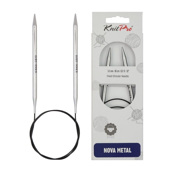 KnitPro KP10393 50 cm x 6 mm Nova Fixed Circular